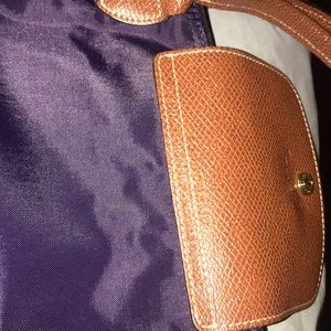 PURPLE LARGE LONGCHAMP